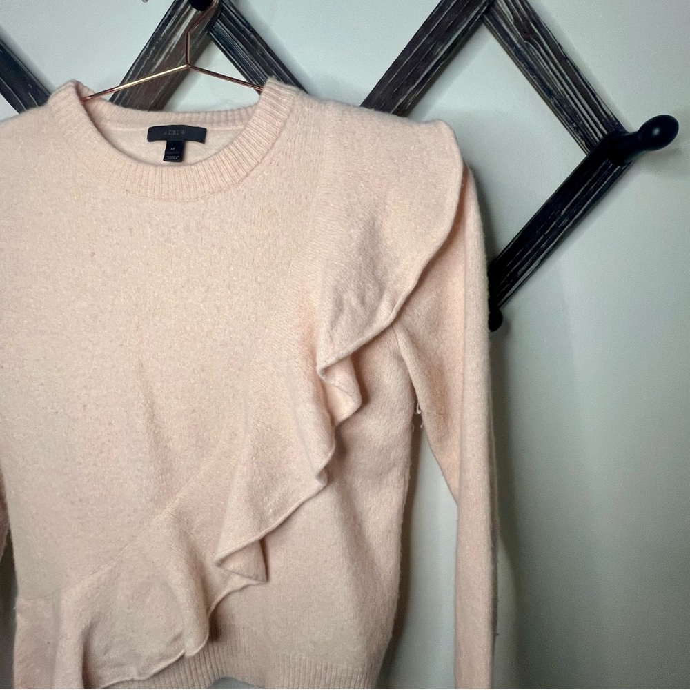 J Crew Ruffle Sweater - Picture 6 of 9